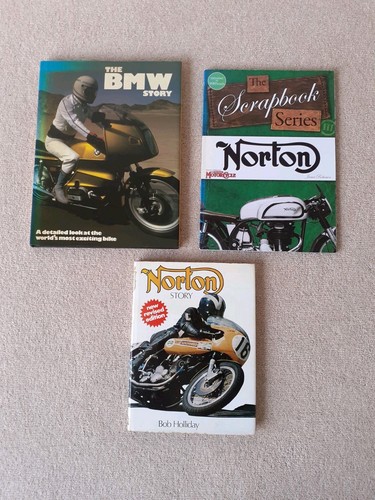 Classic motorcycle books - 3,