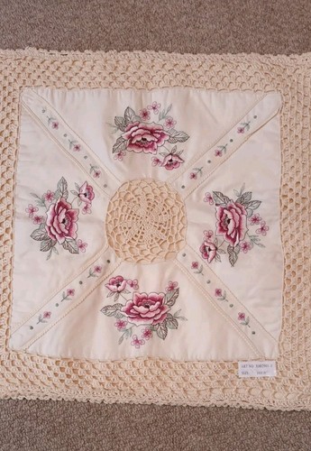 Vintage maltese linen - linen, &