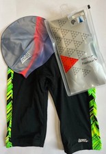 Funky Trunk Jammers & Speedo Fastskin3 & Zoggs Caps Bundle