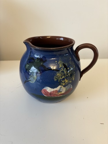 Vintage blue jug classic - blue, jug.