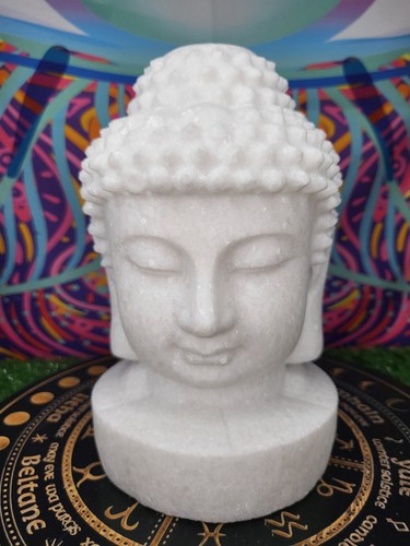 Sale white jade buddha head - buddha,