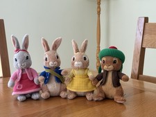 Peter Rabbit Plush Toys Full Set  .
