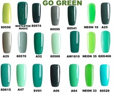 BLUESKY GEL NAIL POLISH GREEN
