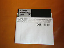 ORIGINAL ATARI MASTER DISKETTE 3 DX5052 5.25" FLOPPY DISC FOR ATARI 1050 DISC DR