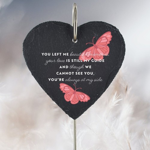 Butterfly grave stick - butterfly, marker