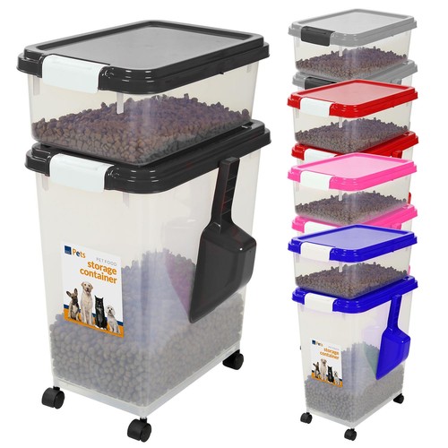 3pc airtight pet food storage - food,