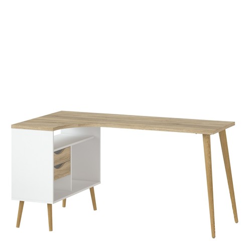 Modern office desk with - modern,