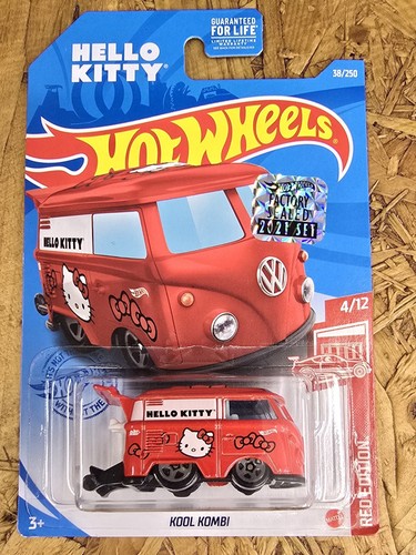 Hotwheels kool kombi - kombi, red