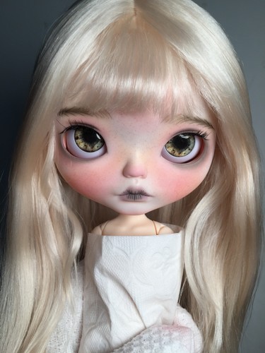 Ooak custom blythe style - ooak, doll