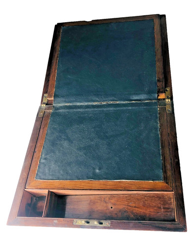 Wood box wooden writing slope - wooden,