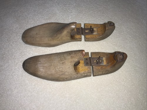 Vintage british wooden - wooden, shoe