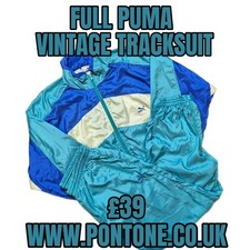 Vintage Puma Full Tracksuit D7