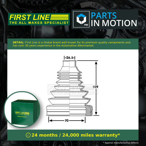Joint boot fits - cv,