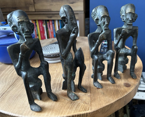 Set vintage african - set,