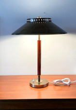 Rare Vintage Brass and Teak