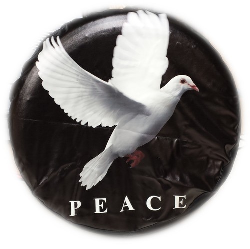 4x4 peace wheel cover rear - peace,
