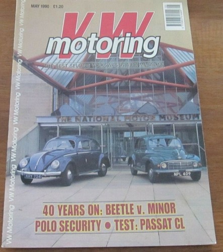 Motoring magazine may 1990 - vw,