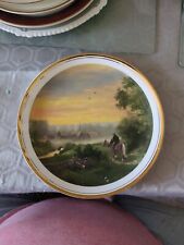 Charms Of Country Life "Evening's Repose" Plate By Edwardian Fine Bone China