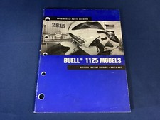 Used 2009 Buell 1125 Models Official Factory Parts Catalog, 99572-09Y*
