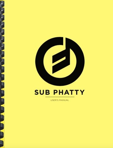 Moog sub phatty - sub, analog
