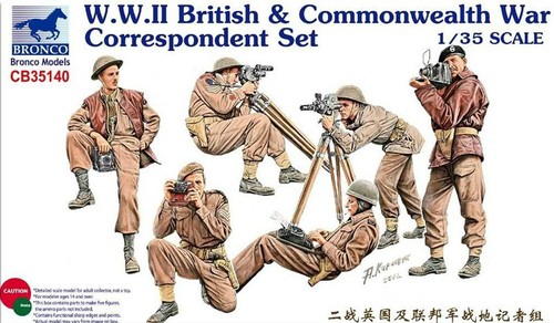 Bronco 35140 wwii british - 1/35,