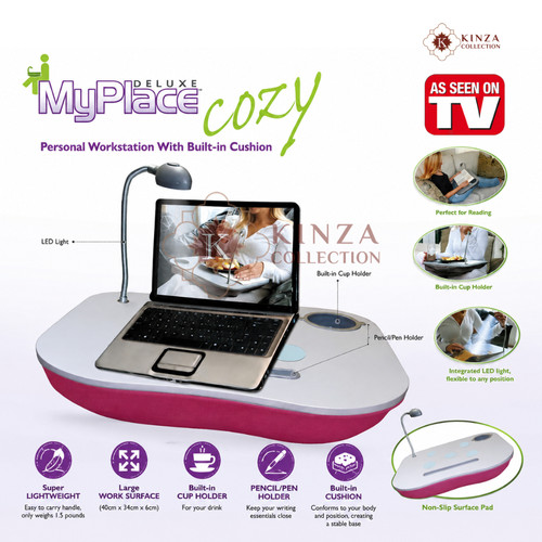 Laptop tray lap desk cushioned - laptop,