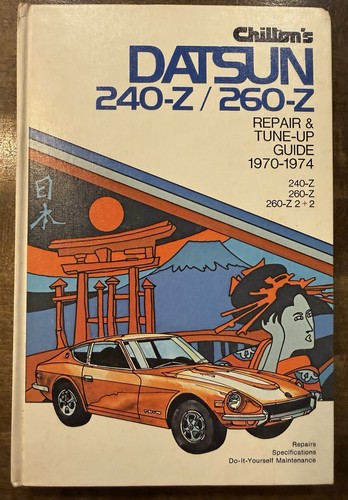 Chilton datsun 240 z 260 - hc, chilton's