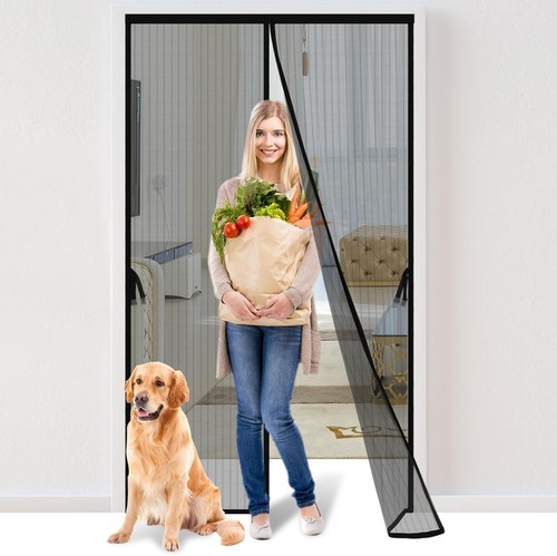 Magnetic screen door mesh - screen,