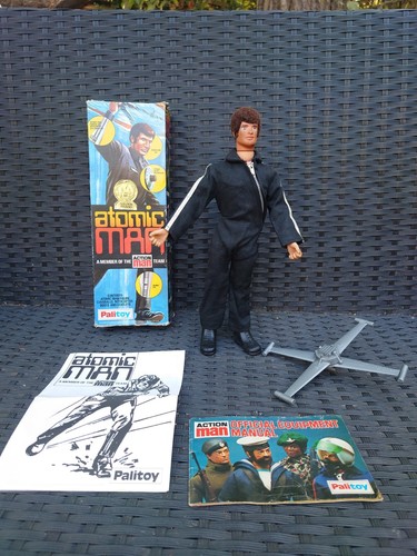 Vintage action man atomic - action,