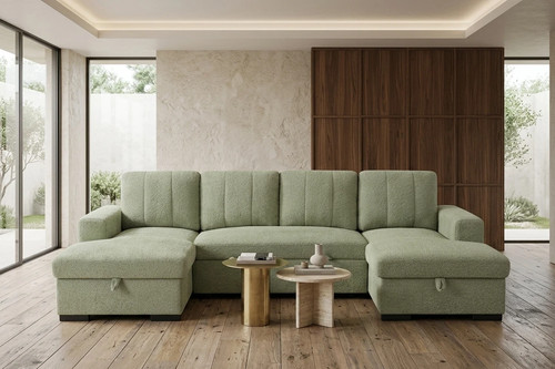 Como shape sofa bed - como,