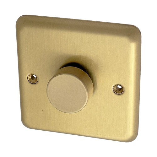 Dimmer switch brass - switch, 1