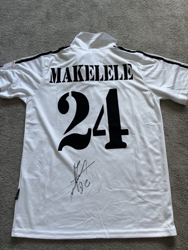 Claude makelele signed real - claude,