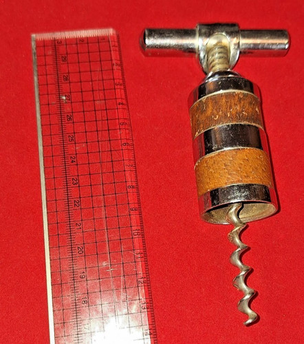 Vintage corkscrew wine bottle - wine,