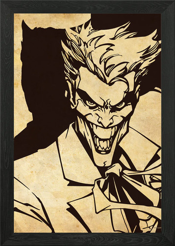 Joker framed wall art poster - joker,