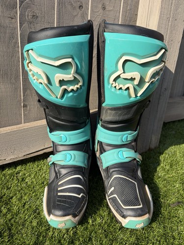 Fox instinct boots teal - instinct,