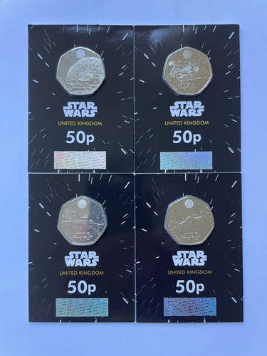 Star wars 50p set coins - wars, 4