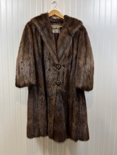 Vintage Real Beaver Fur Mid