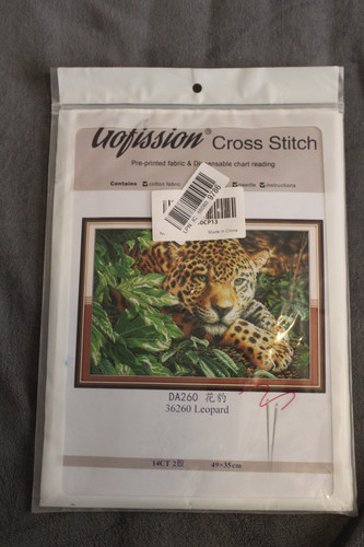 Cross stitch kit printed - stitch,
