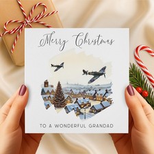 Spitfire Christmas Card - For
