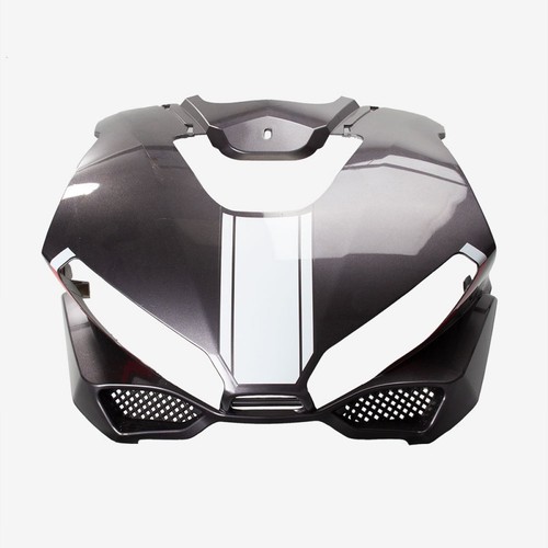 Headlight panel gunmetal - headlight, front