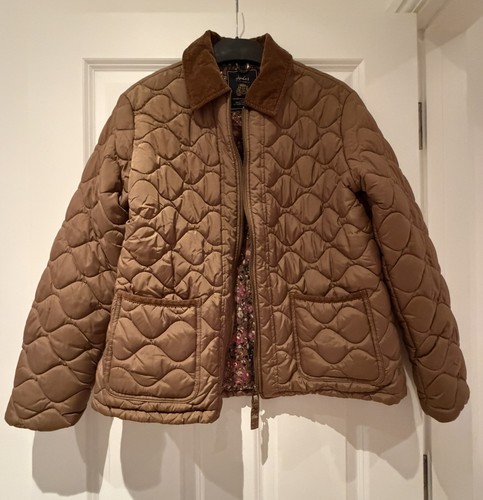 Joules brown quilted jacket - joules,