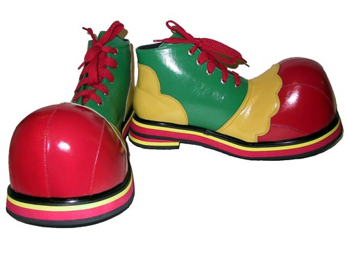 Professional clown shoes - clown,