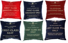 Seat Cushion Blue Red Green