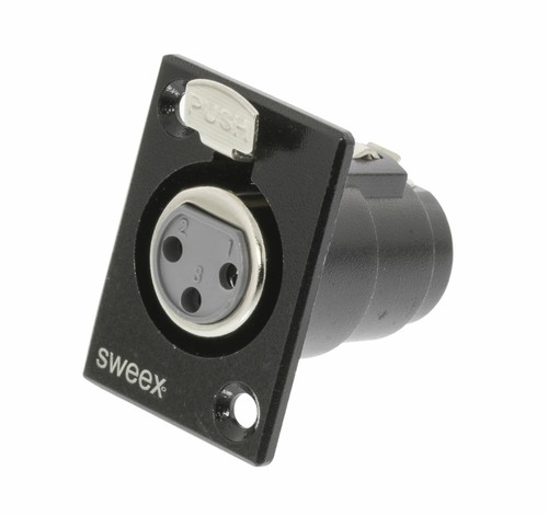 Sweex pin xlr female socket - female,