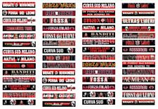 SUBBUTEO 56 STICKERS FANS SERIES SUPPORTERS MILAN South Curve for GRIBUNE and STAIRS