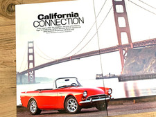 SUNBEAM TIGER V8 in CALIFORNIA - FRAMEABLE ORIGINAL CAR PRESS ROAD TEST REVIEW