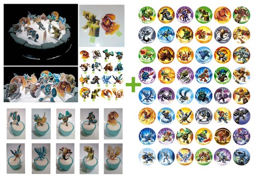 Skylander cup cake - ,