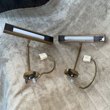 Pair of Antique ‘Linolite’ Picture Lights 11”
