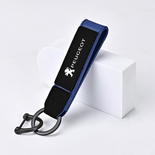 Keychain luxury suede high - keychain,