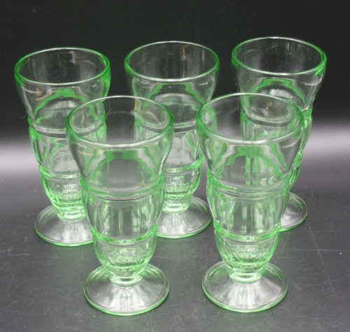 Ice cream glasses old - glasses,